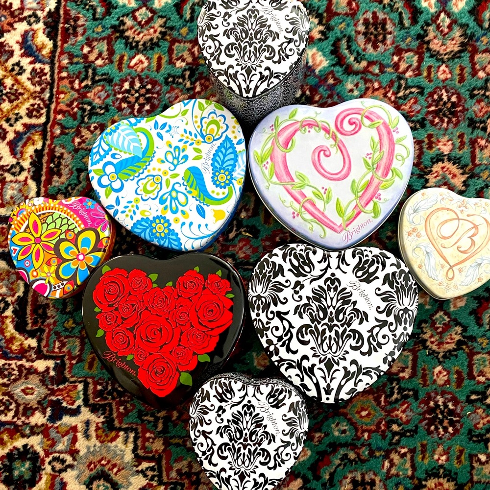 Brighton jewelry gift boxes and dust bags